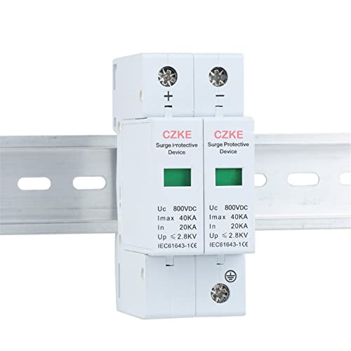 Parasurtenseur 2P DC 1000V pour éviter les pannes d'onduleur photovoltaïque