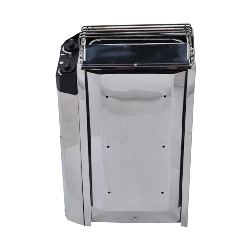 AKLOSIPY Calentador de Control Interno de Estufa de Sauna de Acero Inoxidable de 3.6kW para Relajarse en la Habitación de la Sauna 230V