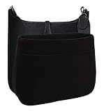 Purse Organizer Insert for Evelyne 29 PM Handbag, Faux Suede Fabric, Lightweight, Fits Perfectly, St