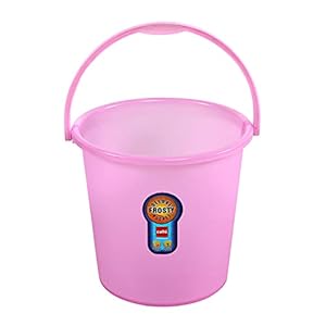 Cello Plastic Frosty Bucket Delux , Pink, 18 Litre