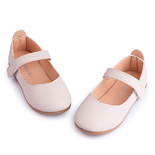 Meckior — Vestido infantil de bailarina Mary Jane para meninas sem cadarço, vestido de princesa, ves