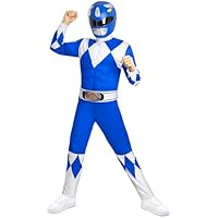 Funidelia Disfraz Oficial Power Ranger Azul para niño, Incluye