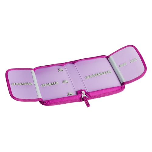 Baagl Federmäppchen für Mädchen - Schüleretui, Federtasche, Federmappe für Schreibwaren - Etui, Federpenal, Schulmäppchen (Königliche Einhorn)