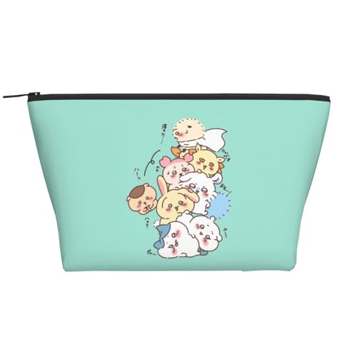 化粧ポーチ ちいかわ コスメポーチ おしゃれ 大容量 軽量 ミニ財布 コインケース メンズ レディース かわいい 人気 メイクポーチ 化粧バッグ 小物入れ 収納バッグ 旅行グッズ 収納袋 化粧品収納 洗面用具入れ 出張 自宅用 男女兼用 プレゼント