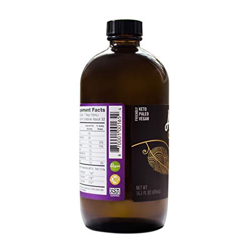 image for Artisana Organics MCT Oil from Coconuts in Glass Bottle, USDA Certifie