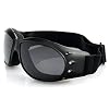Bobster Cruiser, Matte Black Frame, Smoked Reflective Lens