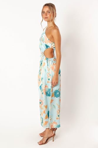 Petal & Pup Women's Leighton One Shoulder Midi Dress4