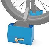 Training Wheel Trainers - Indoor Kids Stationary Bike Trainer Stand for Kids Bikes with Training Wheels (1 Pack Blue)