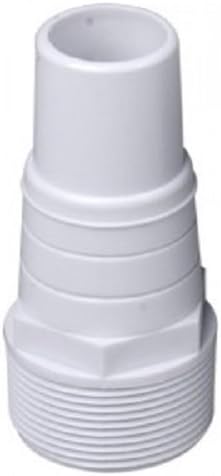 Swimming Pool Hose Adapter Threaded End 1-1/2 Inch (1.5) by Southeastern