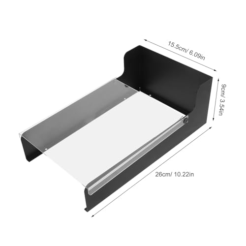 Cache de sonnette étanche avec pare-soleil extérieur Kisangel noir