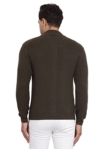 Image of Style Quotient Men Navy Blue Solid