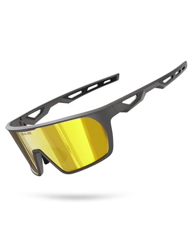 ACBLUCE Youth Baseball Sunglasses TR90 Lightweight Frame Kids Sports Glasses Big Boys Girls for Softball Cycling Running