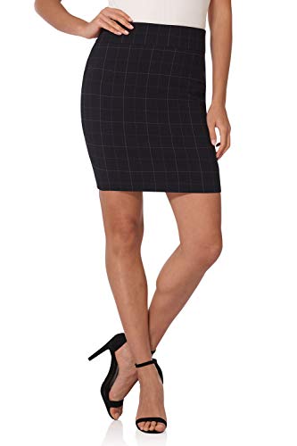 Image of Rekucci Women's Ease Into Comfort Above The Knee Stretch Pencil Skirt