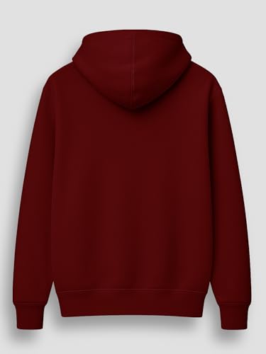 Image of Amazon Brand - Anarva Men's Regular Fit Cotton Hoodie | Comfortable Winter Hoodie with Kangaroo Pocket & Adjustable Hood | Soft Warm Casual Wear for Everyday Use