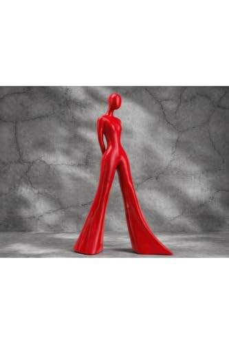 Soyut Kadın Figürü – 23 CM Modern Heykel, Dekoratif Biblo