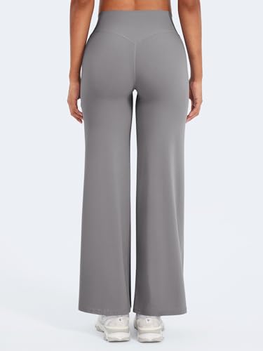 Image of YEOREO Ease Workout Leggings Womens No Front Seam Straight Leggings 29 inch / 31.5 inch / 33 inch / 35 inch High Waist Buttery Eddiy Yoga Pants