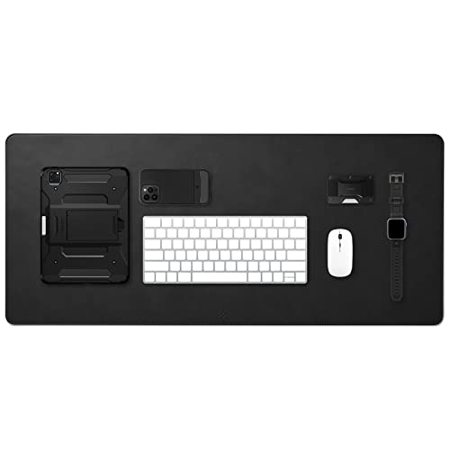 Spigen デスクマット マウス対応 レザー LD302