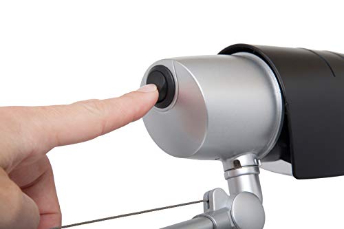 Maul Schreibtischleuchte MAULaurora, Neutralweiß 4200 Kelvin, Lampen Sockel E27, 1080 Lux, Silber/Schwarz, 8215595 – Bild 4