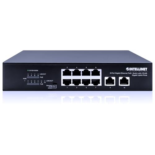 Intellinet Switch PoE+ - vue 3
