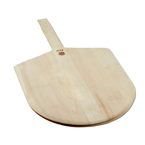 American Metalcraft AW2212 Ash Wood Serving Peel, Short Handle, 22-Inches