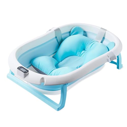 Baignoire pliable bébé thermomètre intelligent pour le bain de nourrisson