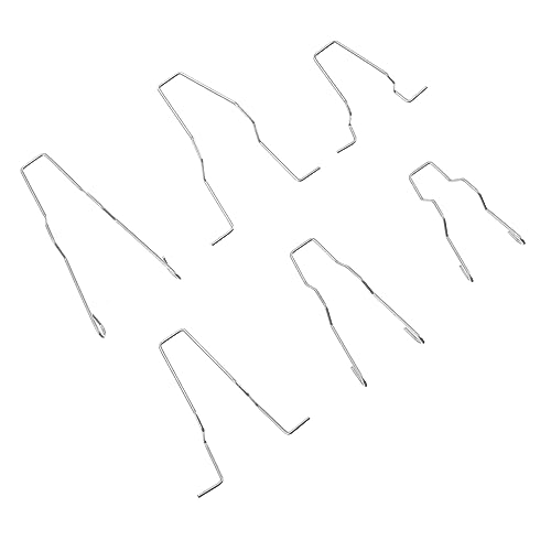 STOBAZA 6pcs Bulb Bulb Holder Headlight Bulb Beam Retaining Clamp Headlight Retainer Headlamp Retainer Headlamp Bulb Retainer Silver Iron