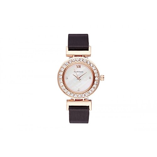 Jean Bellecour Mixte Adulte Analogique Quartz Montre avec Bracelet en Cuir REDL1