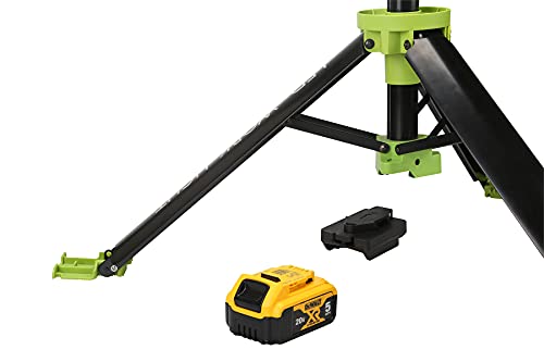 PowerSmith Voyager PVLAA20-DW DC Adaptor for DeWalt® 20V Li-Ion Battery Pack, Black - Thumbnail 4