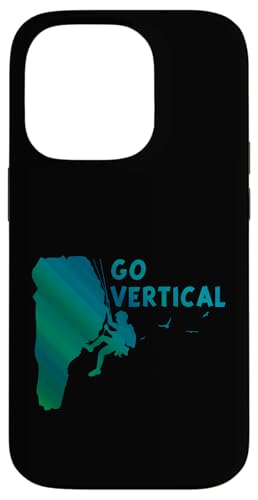 Go Vertical Climbing Rock Climbing Mountains Outdoor �X�}�z�P�[�X iPhone 14 Pro �p