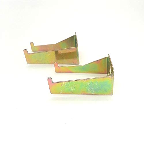 Fire Extinguisher Bracket - (Lot of 2) Fork Style, Wall Hook, Mount, Hanger for 5 to 13lb. Extinguishers with Valve Body Slots