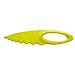 Koziol Sahsa L Gourmet Knife, Solid Mustard Green
