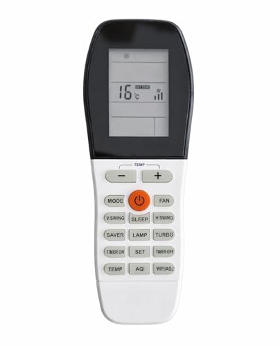 Image of BLACKSHEEP Compatible Voltas Ac Remote Original 433kHz Model 248 Suitable for Split, Window and Cassette Air Conditioner Match Existing Remote Control Key by Key to replicate Function of Original
