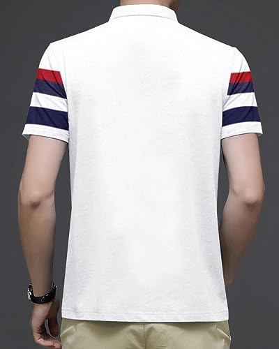 Image of Noble Monk Men's Regular Fit Polo T Shirt |Half Sleeves |Collar Tshirts | Casual T-Shirt for Men