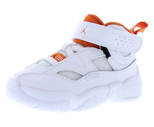 Jordan Jumpman Two Trey (Infant/Toddler) White/Black/Starfish 9 Toddler M