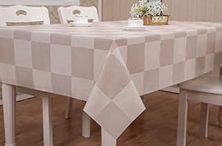 Table Cloth Rectangle140x180cm Plastic Wipe Clean Waterproof Table Cover Protector for Kitchen Picnic Outdoor Indoor