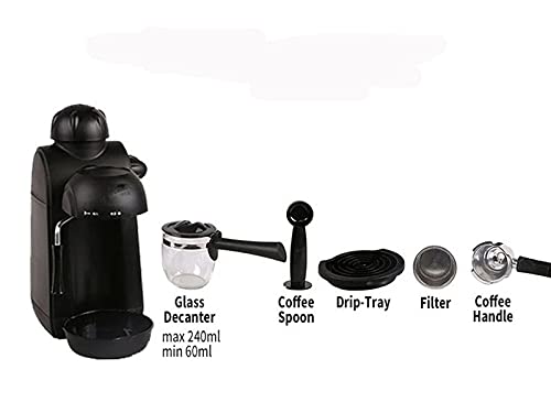 SilteD TJLSS 800 W Kaffeemaschinen, 240 ml, 5 bar Druck, Espressomaschine, Dampf-Espresso-System mit Milchaufschäumer 7 SilteD TJLSS 800 W Kaffeemaschinen, 240 ml, 5 bar Druck, Espressomaschine, Dampf-Espresso-System mit Milchaufschäumer