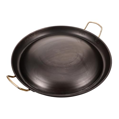 Unomor Concave Frying Pan Nonstick Pancake Pan with Scalding Handle Heavy Duty Cooking Skillet for Versatile Kitchen Use for Frying Baking and Grilling