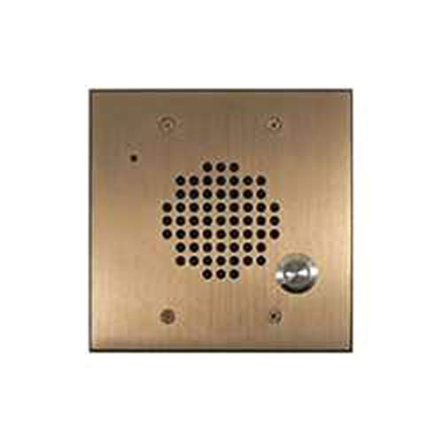 DoorBell Fon DP28 Extra Door Station, 2-Gang Masonry Box Mount, Bronze (DP28-NBZF)
