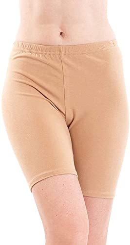 The Jaipure Store Collection Cotton Lycra Tight Fit Stretchable Cycling Shorts Womens | Shorties For Active Wear/Exercise/Workout/Yoga/Gym/Cycle/Running