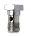 Goodridge Chrome Single Banjo Bolt 7/16in.-24 P775-44CH