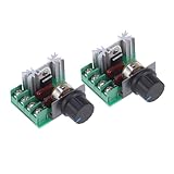 Mikikit 2 Piezas Regulador de Electrónico para Control de Motores de Compatible con Calefacción Hornos Eléctricos