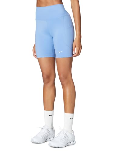 Image of Nike Women's One High-Waisted 8 inch Bike Shorts With Pockets