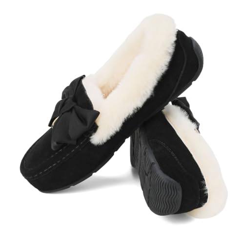 Image of Fireside By Dearfoams Women's Mel Shearling Moccasin