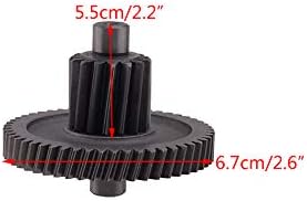 Miniatura 2 de Reemplazo para engranaje de transmisión final GY6 49cc 50cc 139QMB 4-STK Scooter Performance, relación de transmisión 15T52T, características