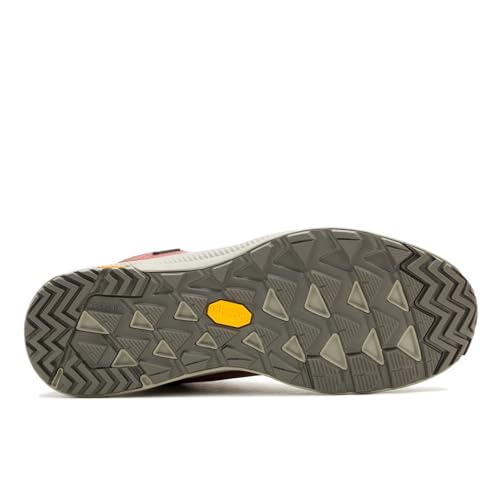 Merrell Merrell mens Ontario Mid Wp Hiking Boot, Raisin, 5