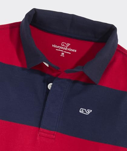 vineyard vines Boys' Striped Cotton Rugby Shirt3