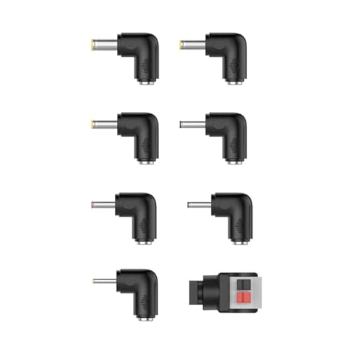 Universal 12V 2A 24W AC/DC Adapter Switching Power Supply with 8 Size Plug Tips, Replacement Wall Charger Cord for Ultrasonic Jewelry Cleaner/SPS100 Breast Pumps [UL List] (Only 8 Plugs)