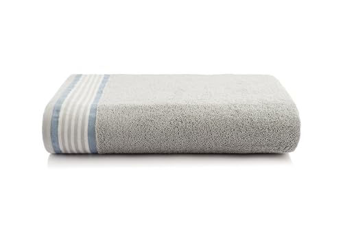 Image of Casa Copenhagen Germany Design - He & She Collection 100% Super Soft Cotton 4 Piece Face Towels Set (Size : 30 x 30 cm) - Grey Violet & Dusty Blue