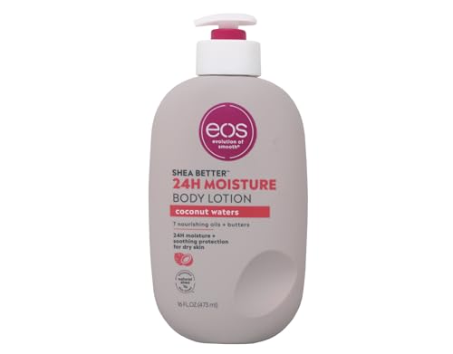 eos Shea Better 24 Hour Body Lotion, Coconut Waters, 7 Nourishing...