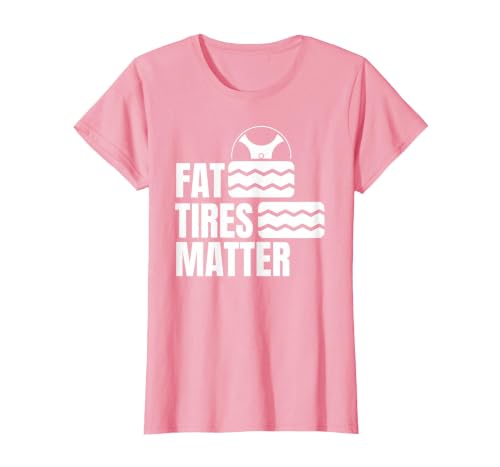 Fat Tires Matte Tyre Dealer Tyre Wheels Rims Workshop T-Shirt, Women, Pink, XX-Large